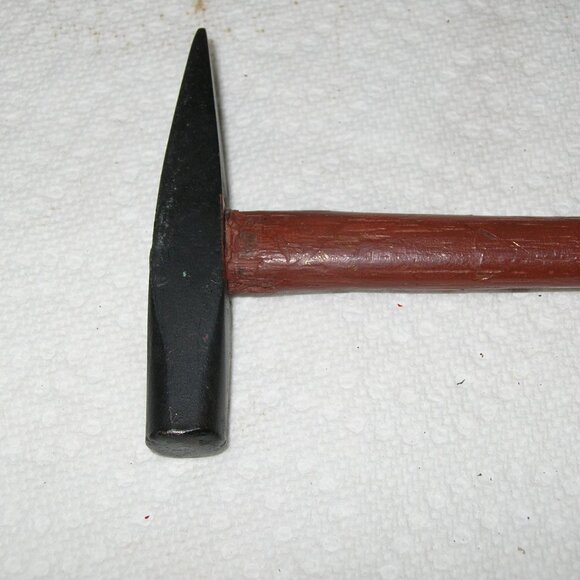 Vintage  Peen, Chisel Tinsmith HAMMER 10" Long 3 1/4" Head NICE B - Picture 3 of 7